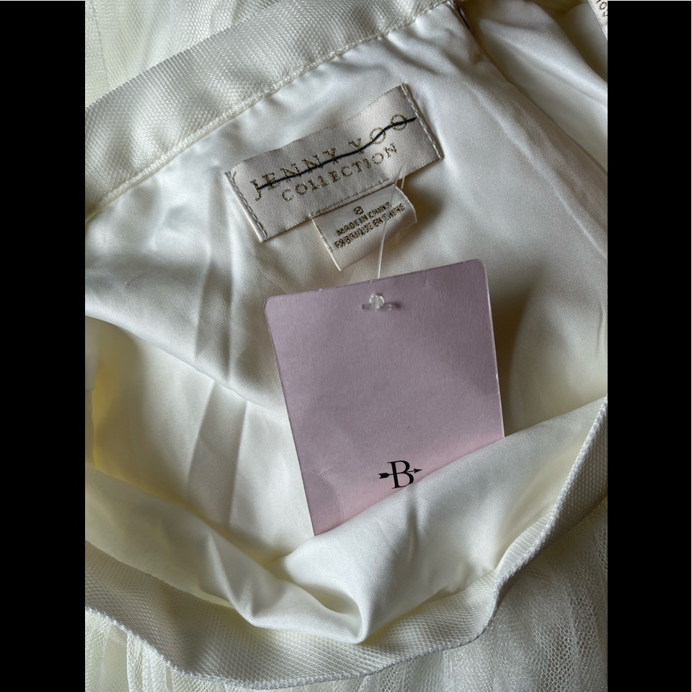 NWT BHLDN Leena Tulle Midi Skirt Ivory Sizes 0, 2, 4, - Picture 16 of 17